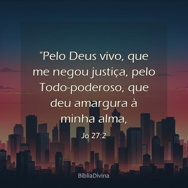 Jó 27:2