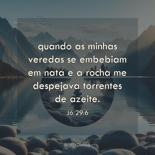 Jó 29:6