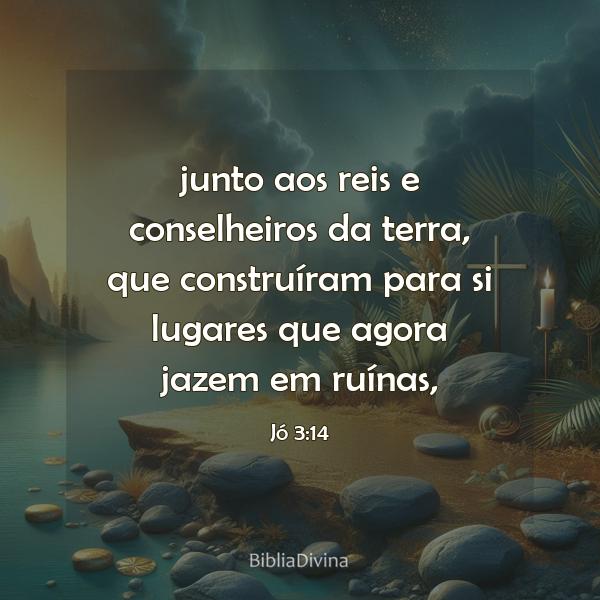 Jó 3:14