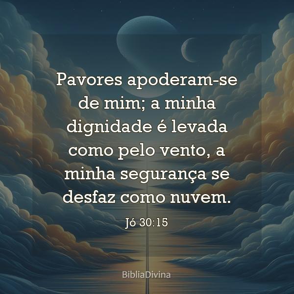 Jó 30:15