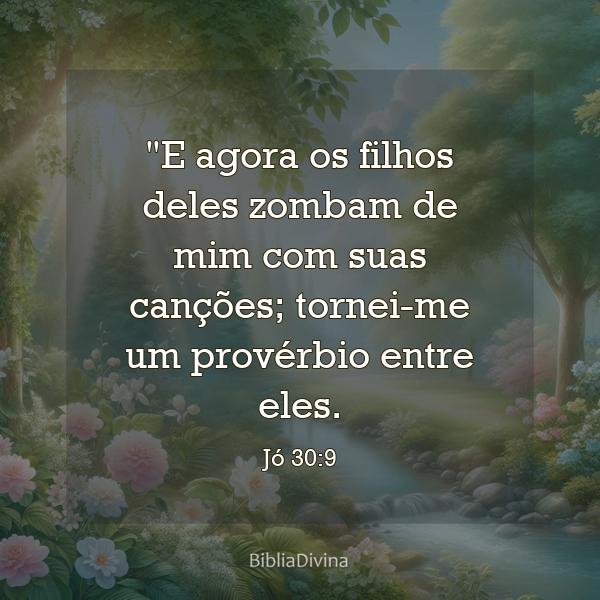 Jó 30:9