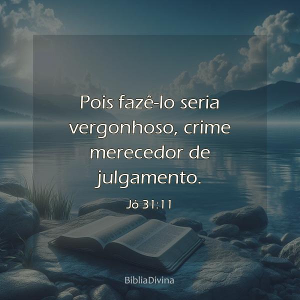 Jó 31:11