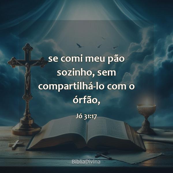 Jó 31:17