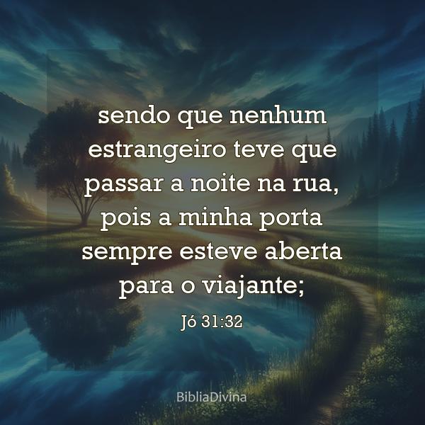 Jó 31:32