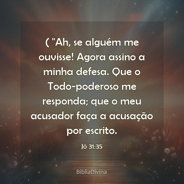 Jó 31:35