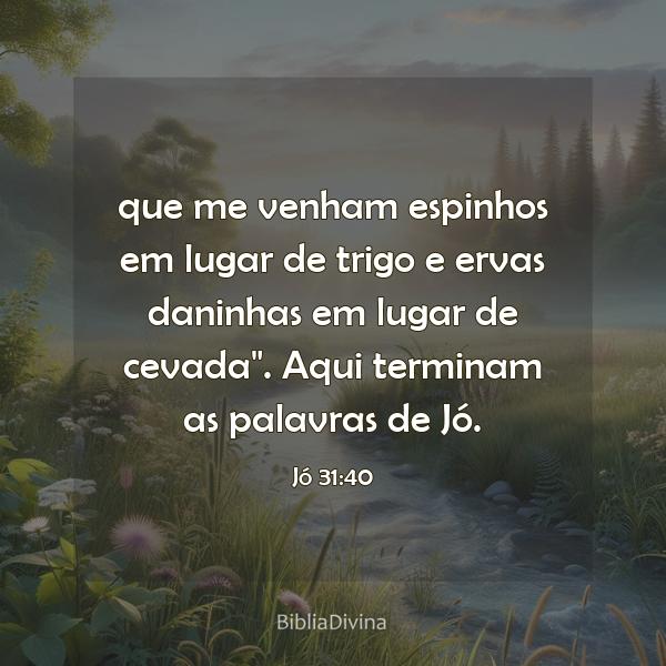 Jó 31:40