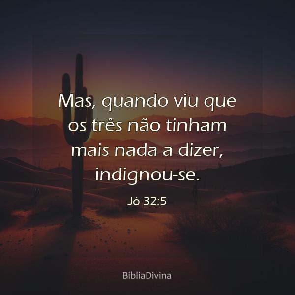 Jó 32:5