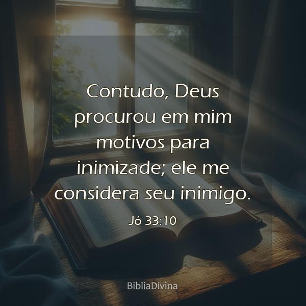 Jó 33:10