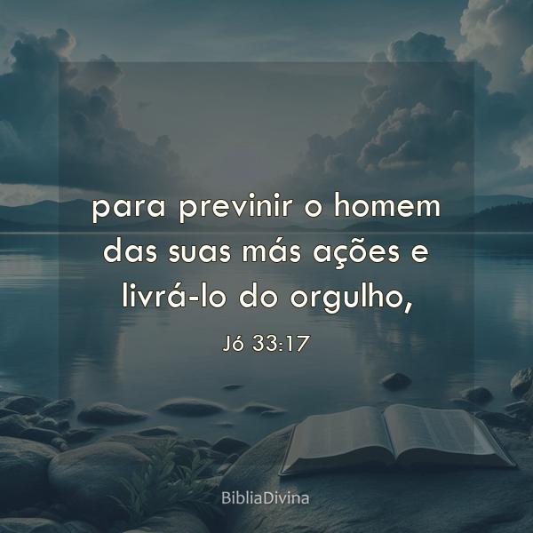 Jó 33:17