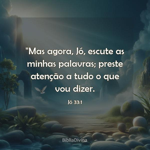 Jó 33:1