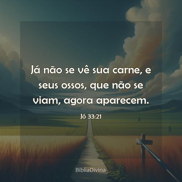 Jó 33:21