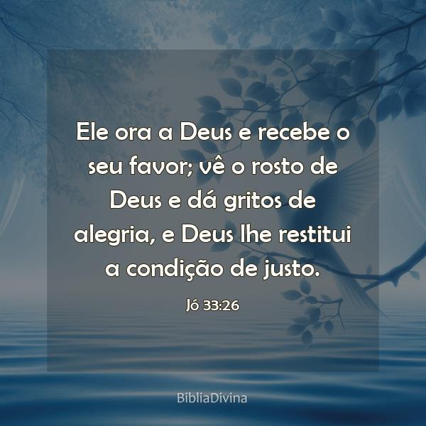 Jó 33:26