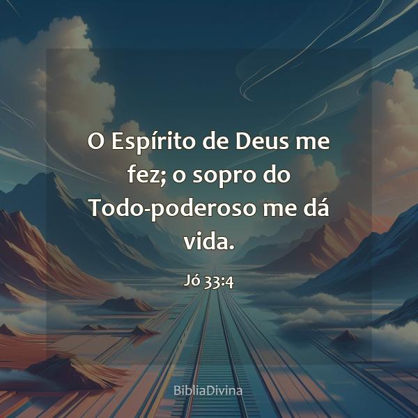 Jó 33:4