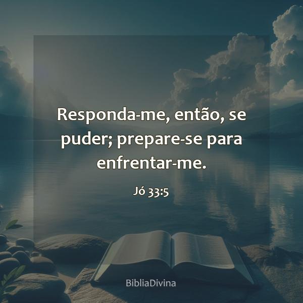 Jó 33:5