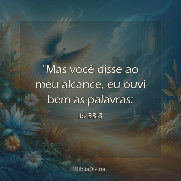 Jó 33:8