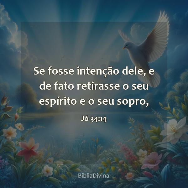 Jó 34:14