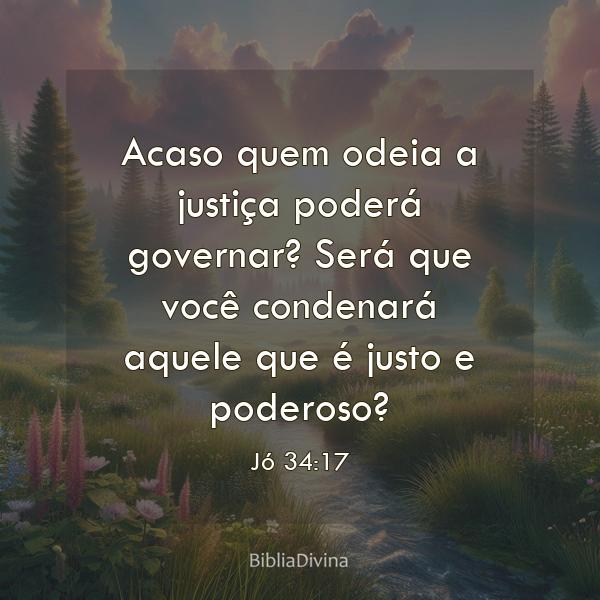 Jó 34:17