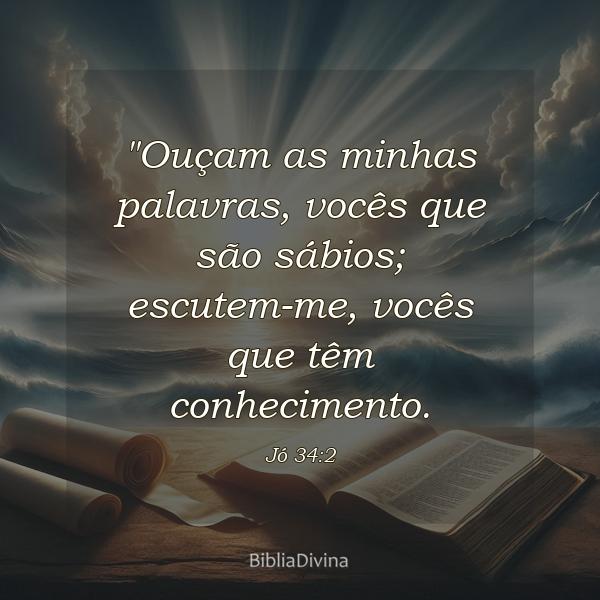 Jó 34:2