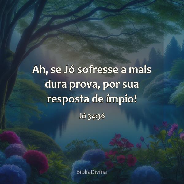 Jó 34:36