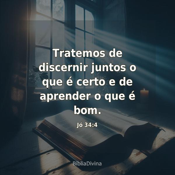 Jó 34:4