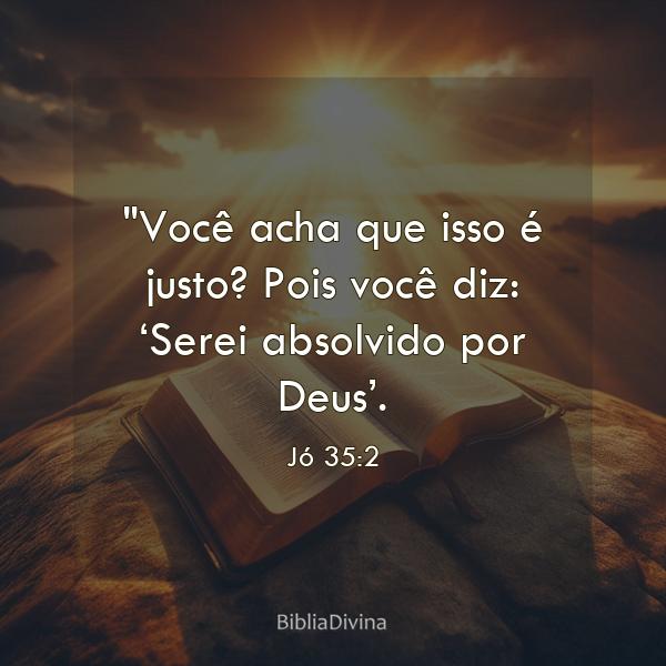 Jó 35:2