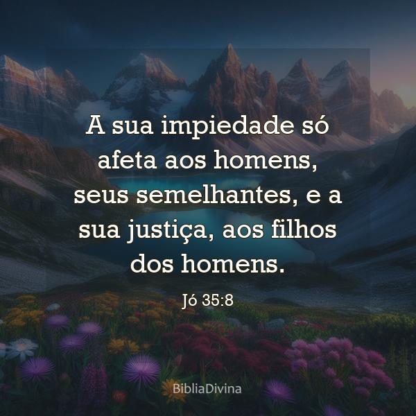 Jó 35:8