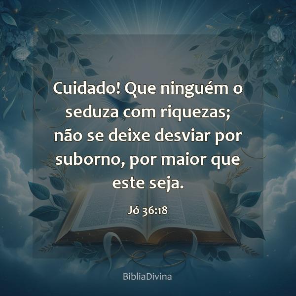 Jó 36:18