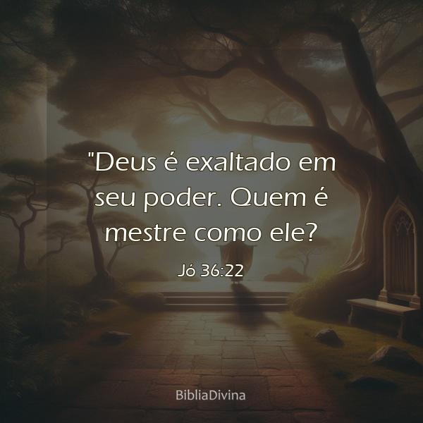 Jó 36:22