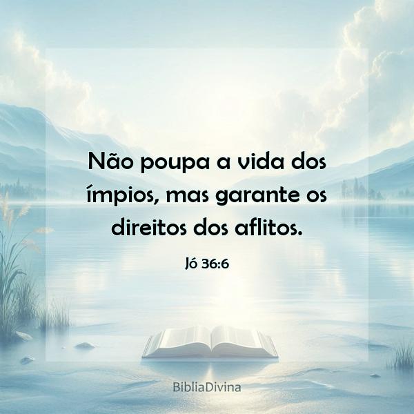 Jó 36:6