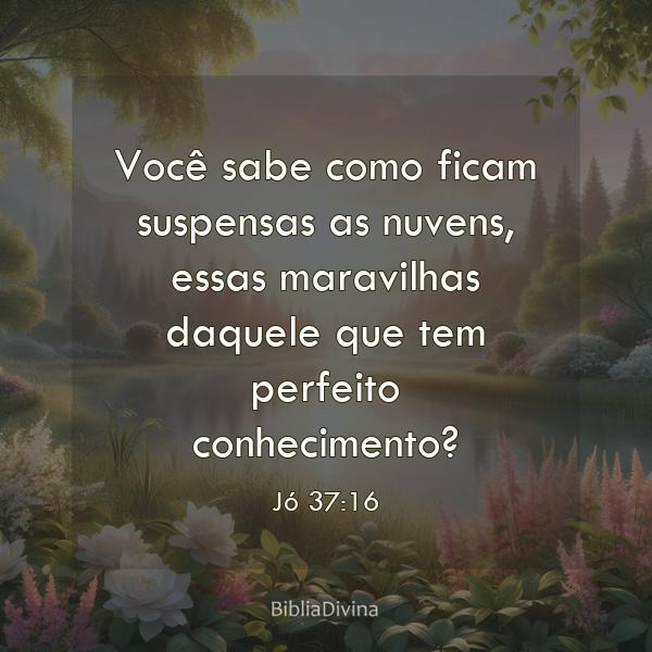 Jó 37:16