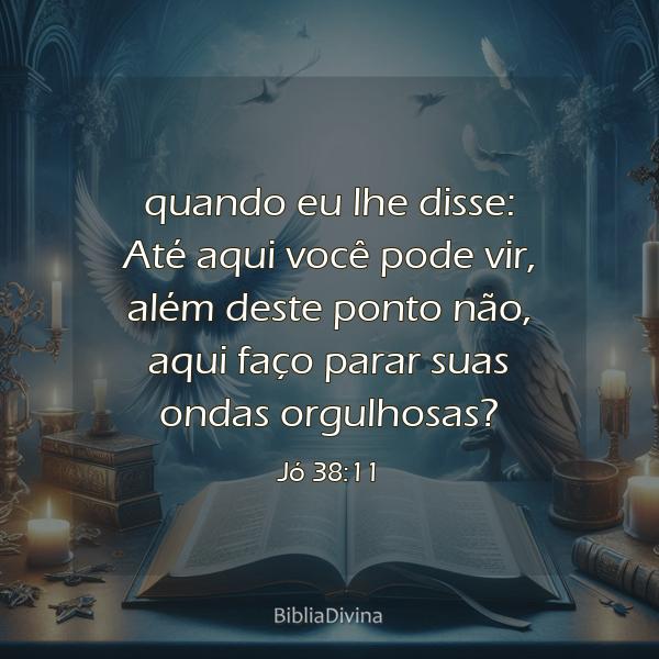 Jó 38:11