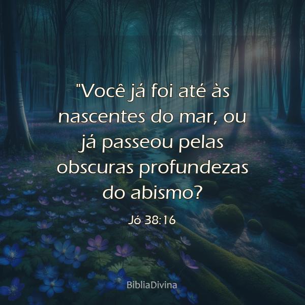 Jó 38:16