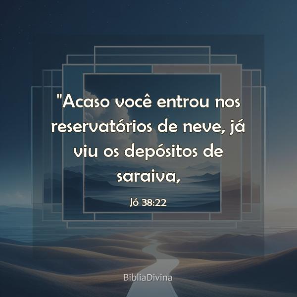 Jó 38:22