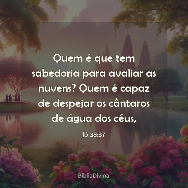 Jó 38:37