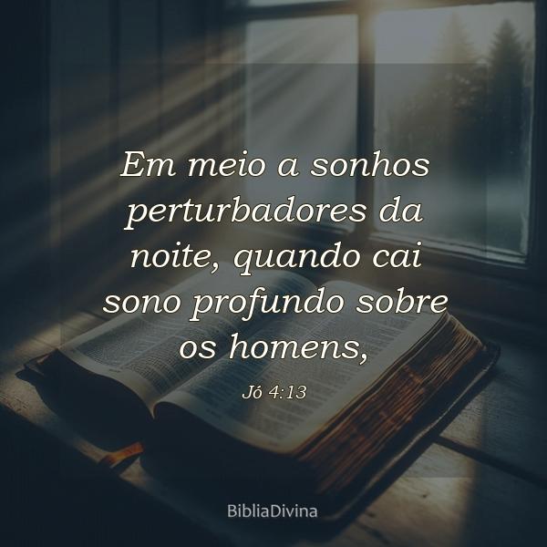 Jó 4:13