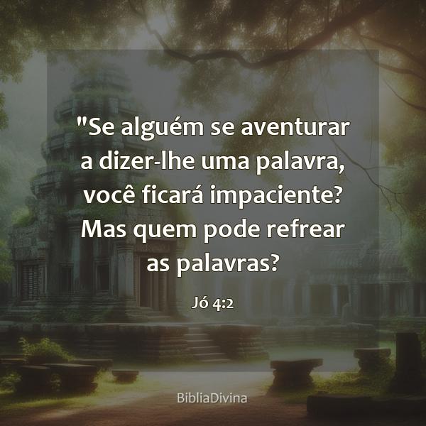 Jó 4:2