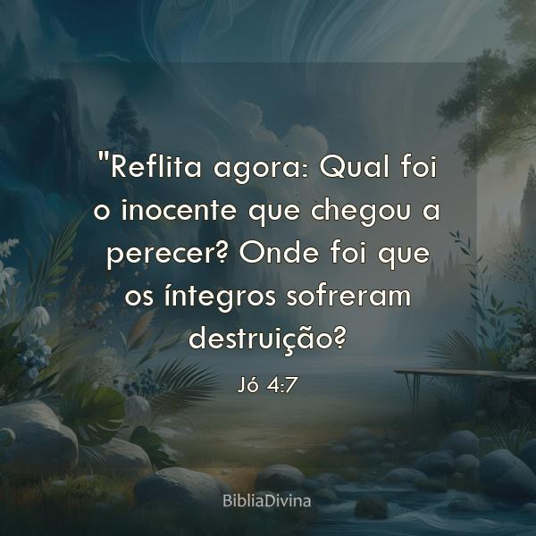 Jó 4:7