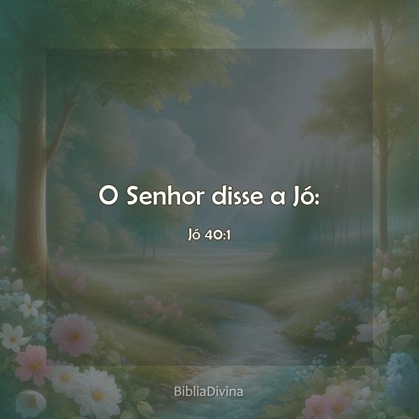 Jó 40:1