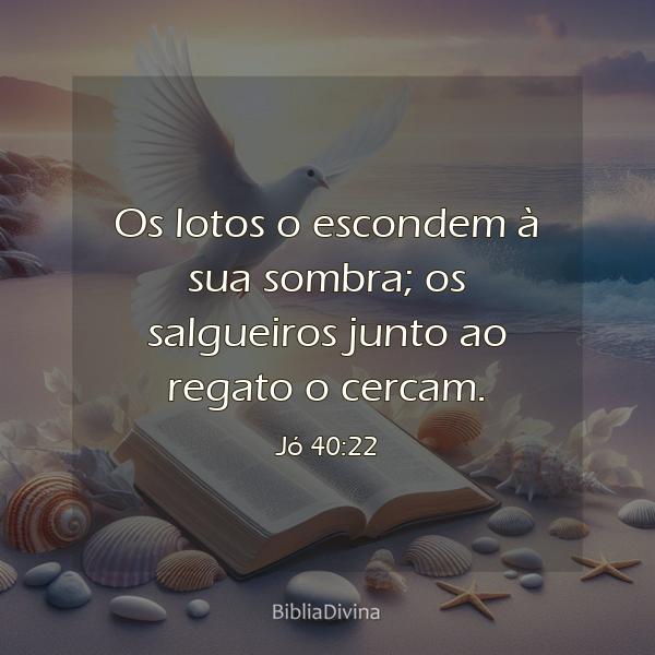 Jó 40:22