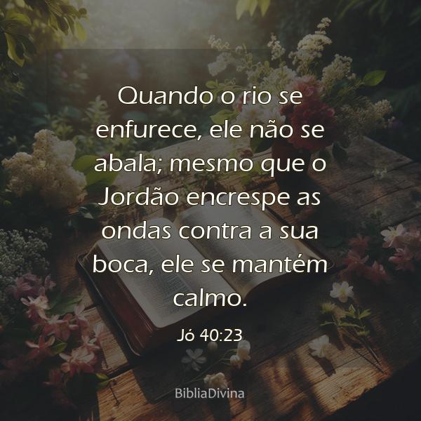 Jó 40:23