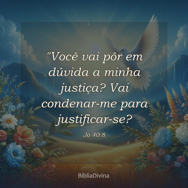 Jó 40:8