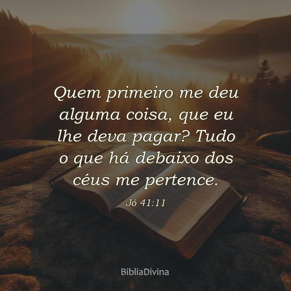 Jó 41:11