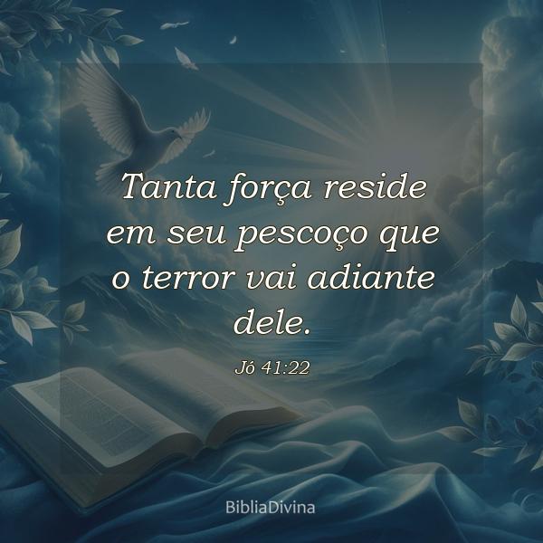 Jó 41:22