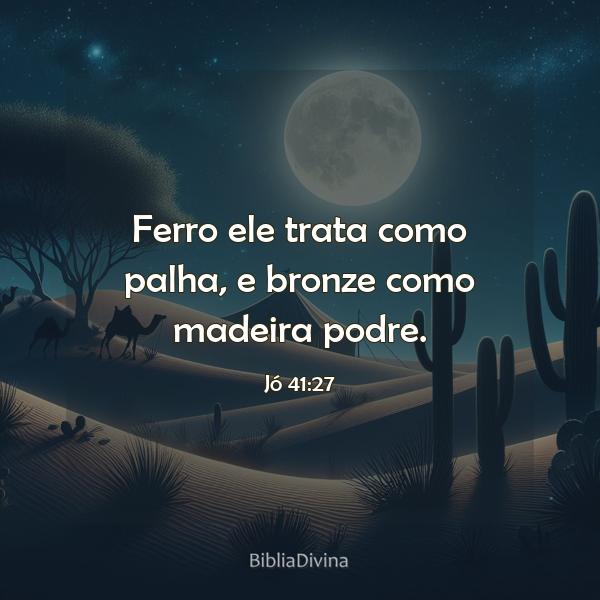 Jó 41:27