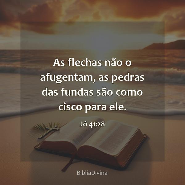 Jó 41:28