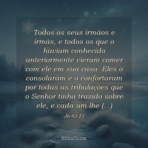 Jó 42:11