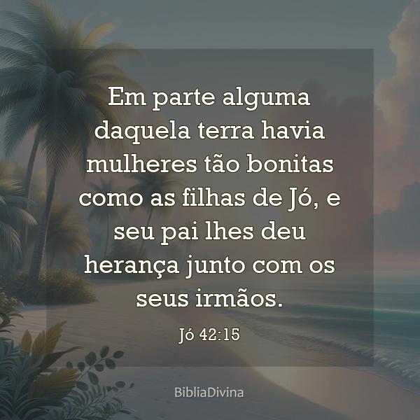 Jó 42:15