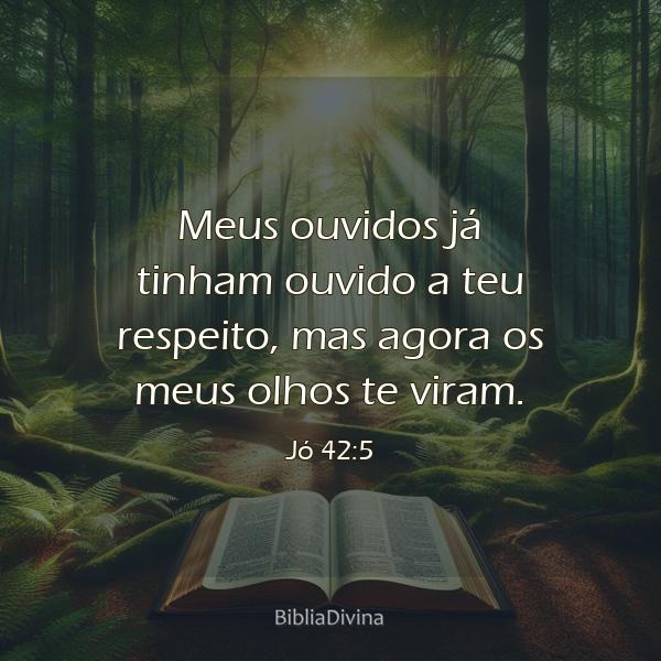 Jó 42:5