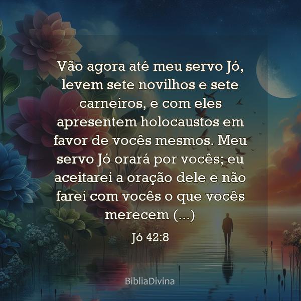 Jó 42:8