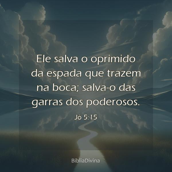 Jó 5:15